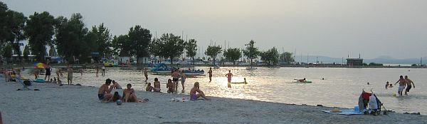 Sandstrand am Balaton