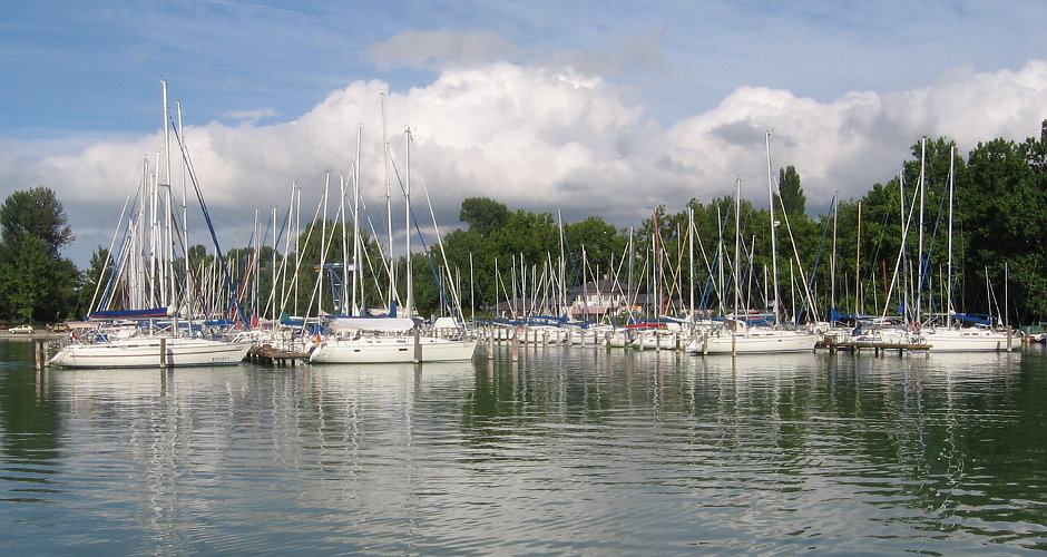 Balatonföldvár Hafen