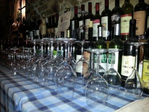 Weinprobe im Schloss von Keszthely